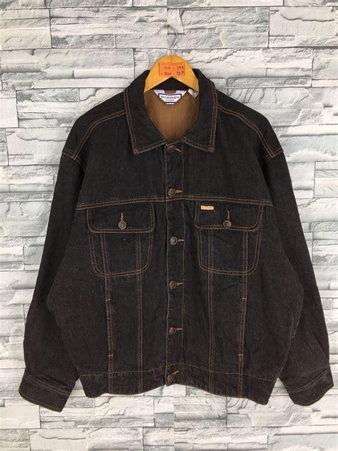 ysl jean jacket|YSL jacket vintage.